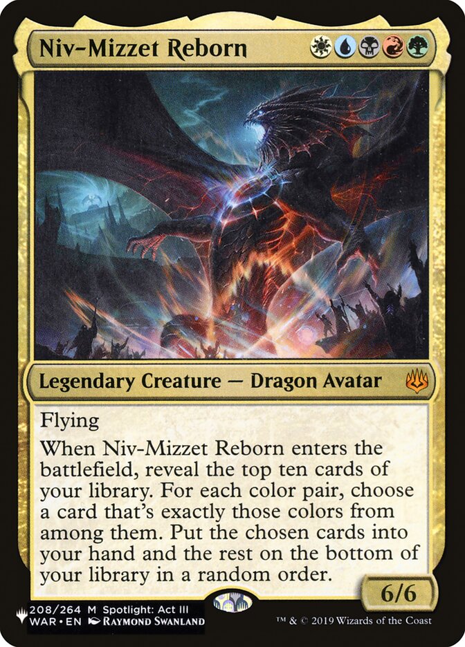 Niv-Mizzet Reborn [The List]