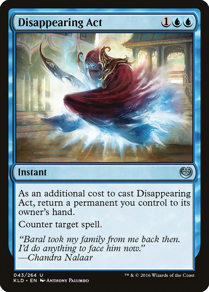 Disappearing Act [Kaladesh]