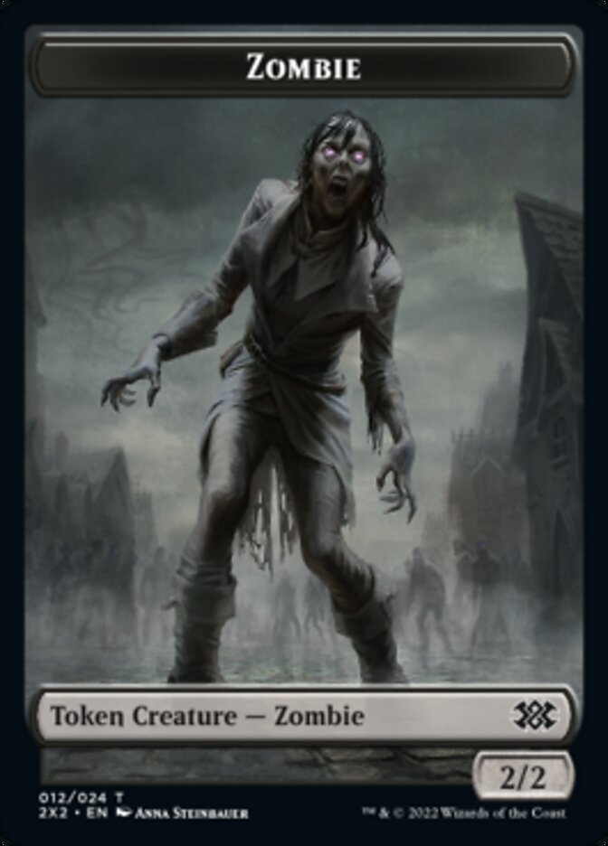 Zombie Token [Double Masters 2022 Tokens]