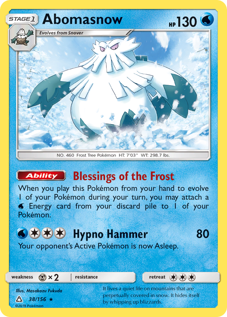 Abomasnow Astral Radiance Pokemon Card